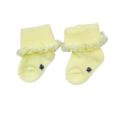 Fluorescent Yellow Socks